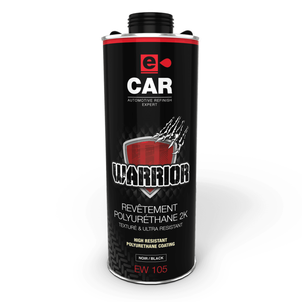 Warrior structured polyurethane coating EW105 black cartridge